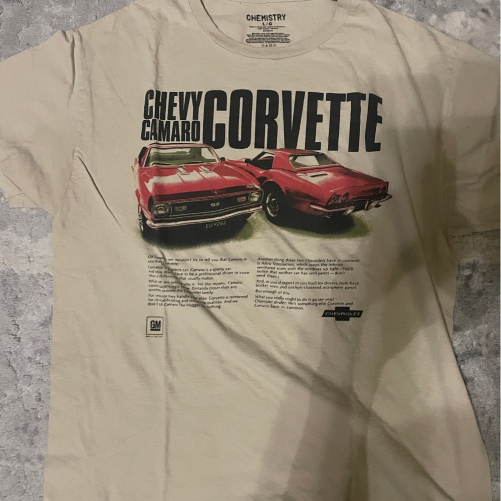Corvette shirt
